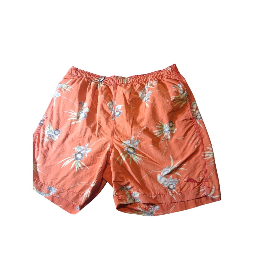 Tommy Bahama Board Shorts Mens Medium Floral‎ Hawaii Swim Surf Mesh Lined 8.5"